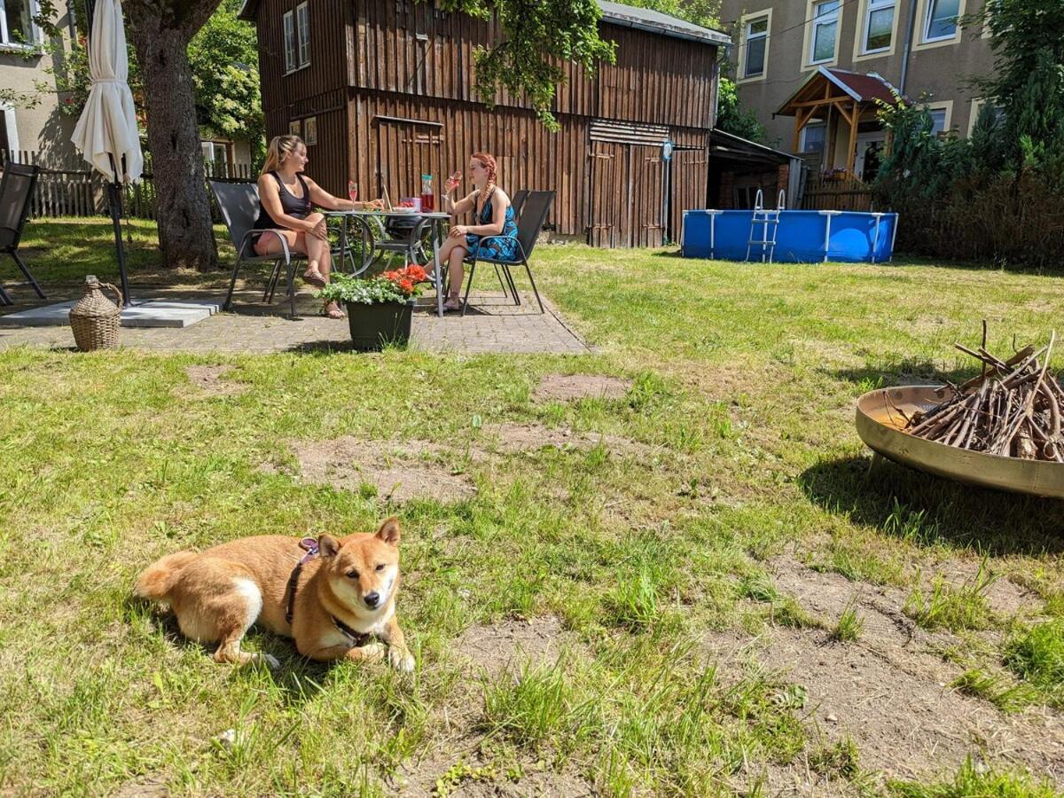 H2 - Urlaubsmagie - Garten, Pool, Terrasse, Grill Sebnitz Dış mekan fotoğraf