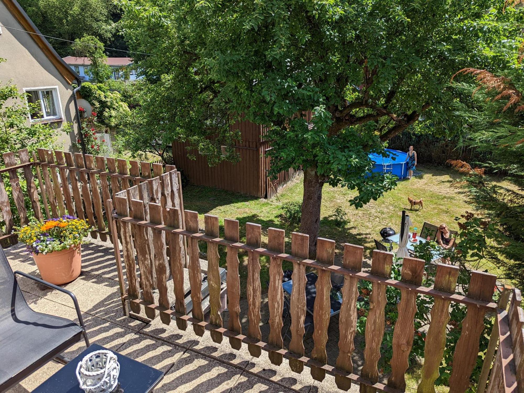 H2 - Urlaubsmagie - Garten, Pool, Terrasse, Grill Sebnitz Dış mekan fotoğraf