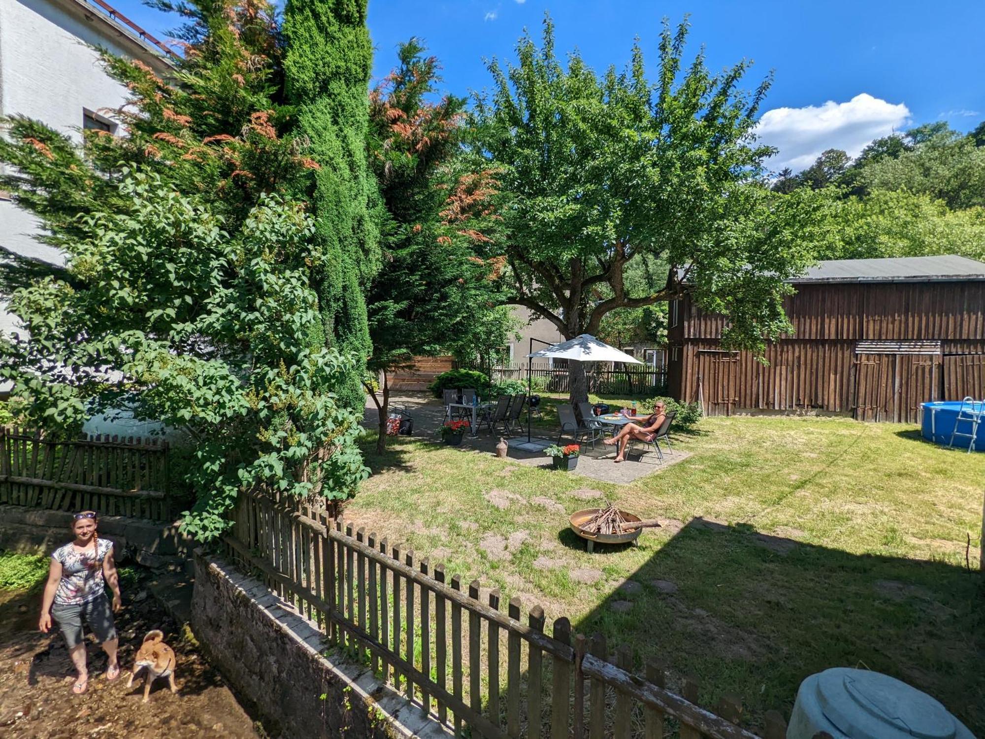 H2 - Urlaubsmagie - Garten, Pool, Terrasse, Grill Sebnitz Dış mekan fotoğraf