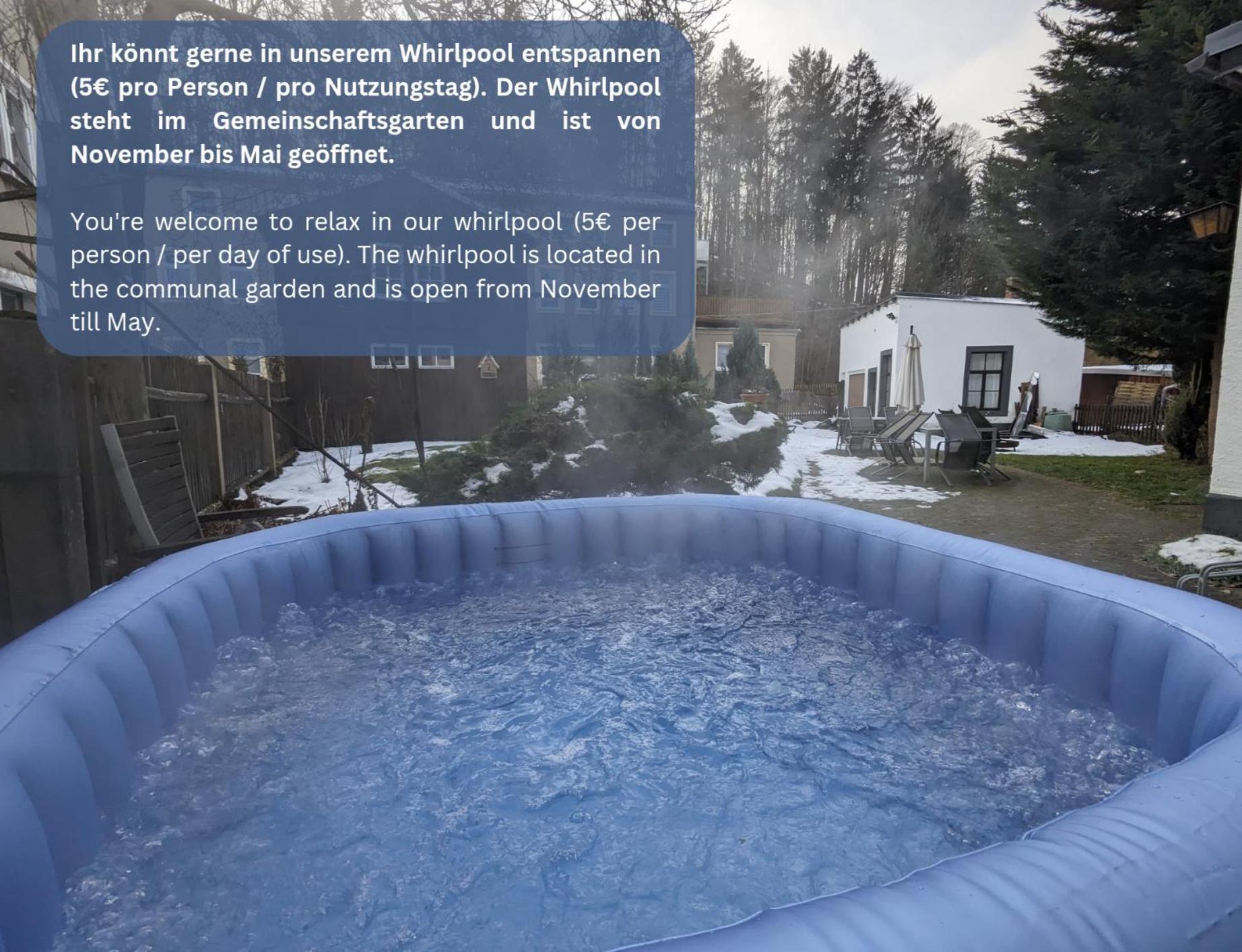 H2 - Urlaubsmagie - Garten, Pool, Terrasse, Grill Sebnitz Dış mekan fotoğraf